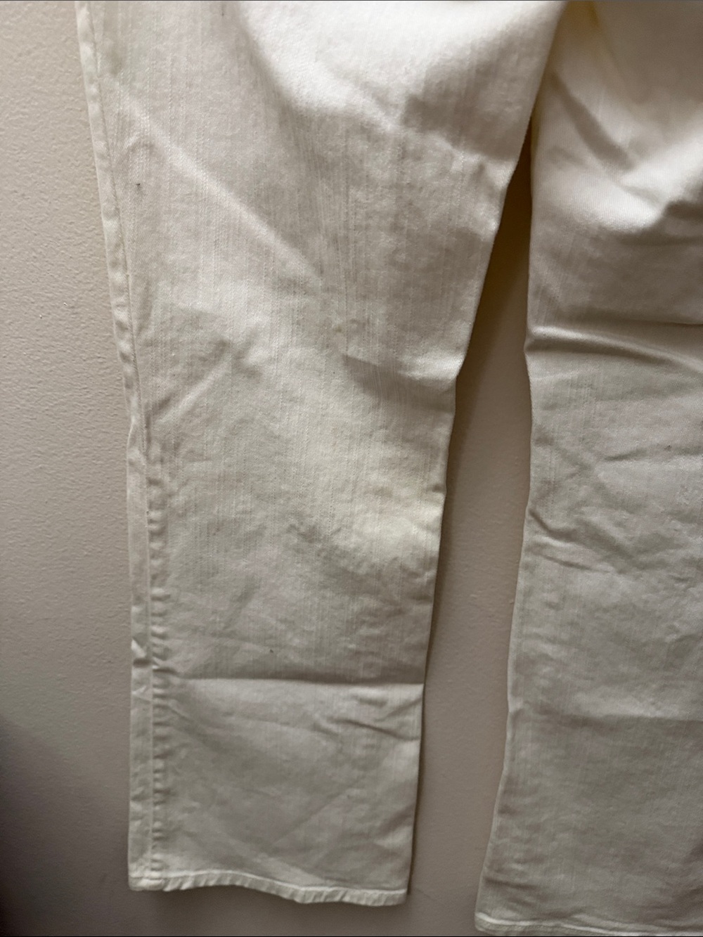 NYDJ Cream Straight-Leg Jeans - Picture 10 of 13
